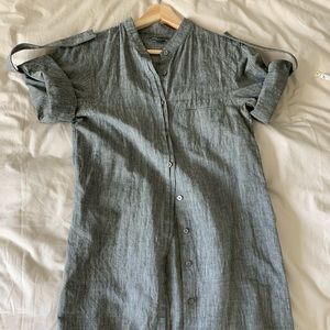 Vince Button Up Dress